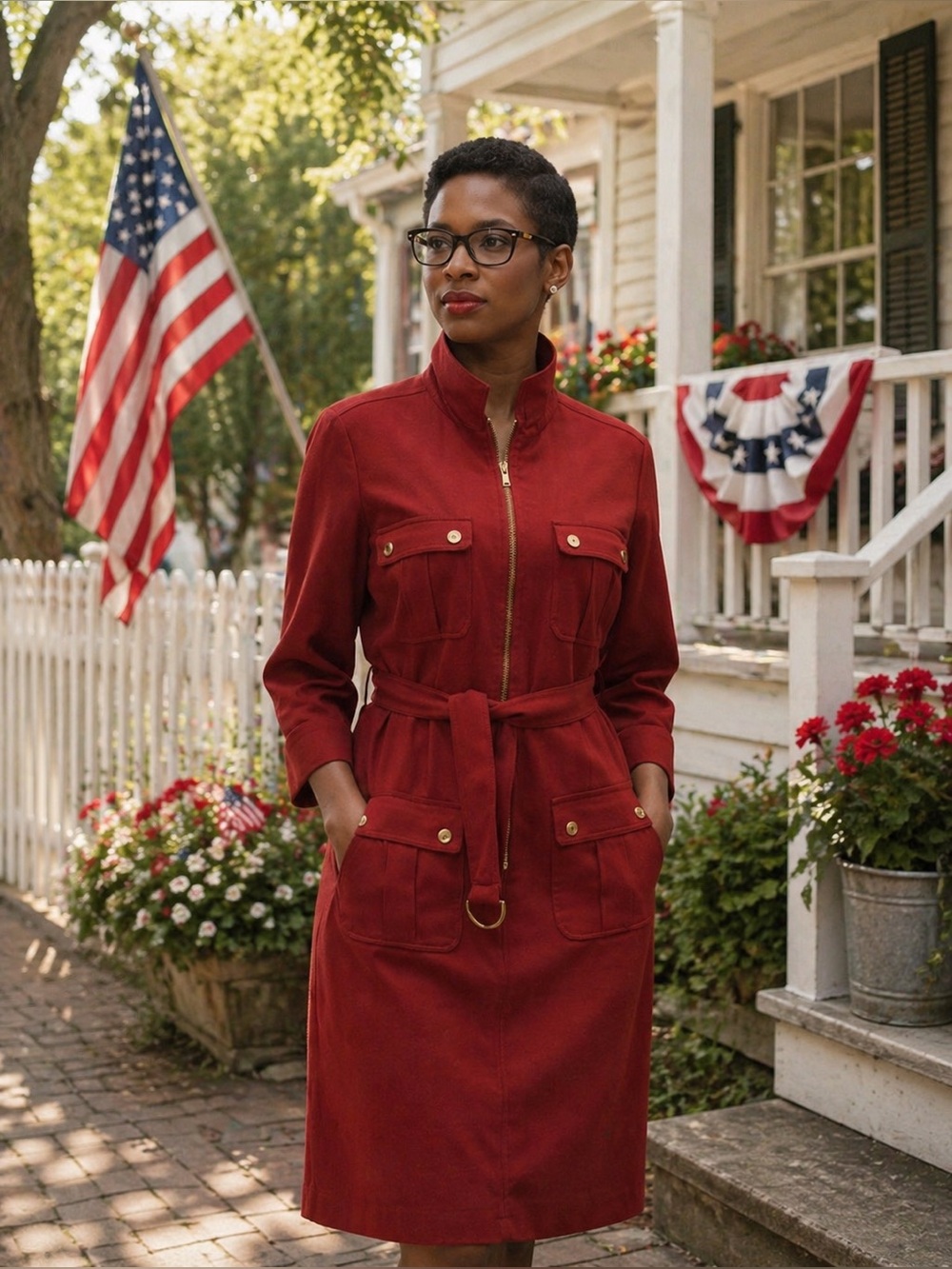 The Power Red Dress – by Sharagano